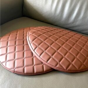 2pcs Faux Leather Bar Stool Cover Anti Slip Waterproof brand new